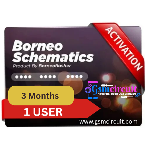 Borneo Schematic Tools 3 Months 1 User